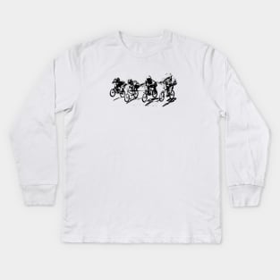 bmx Kids Long Sleeve T-Shirt